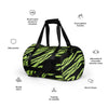 All over print gym bag Tiger pink green 7