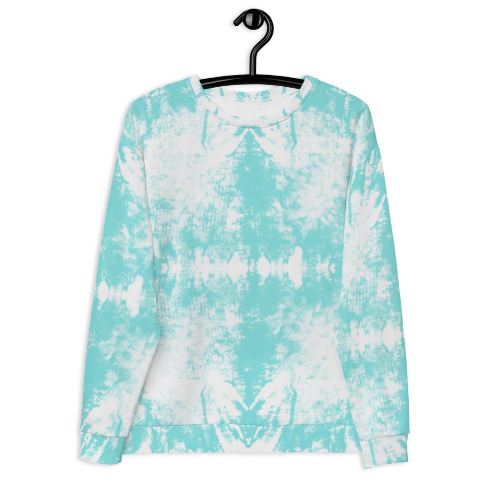 Blue Tie Dye Sweatshirt