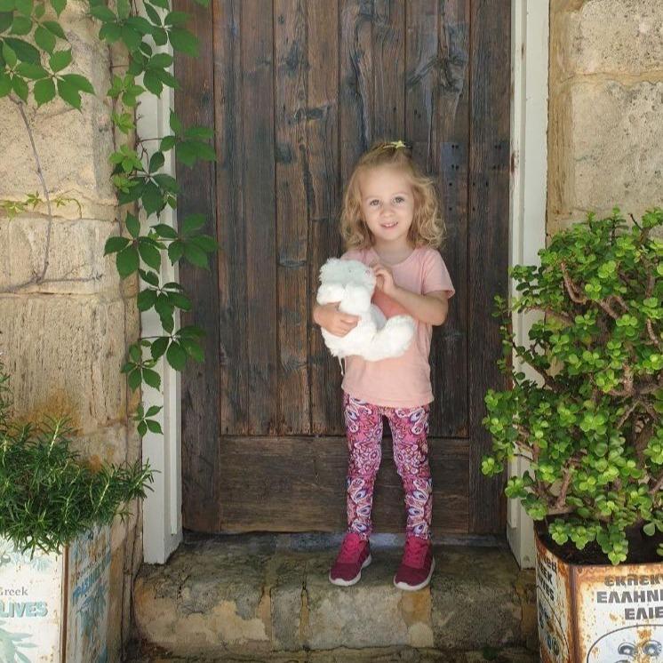 Kid's Leggings - "Mini Me" Oriental Pink