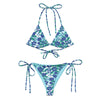 Matching Couples Swimwear Tropical Blue | peace-lover
