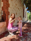 Mommy and me leggings  matching mother daughter aztec leggings - 1