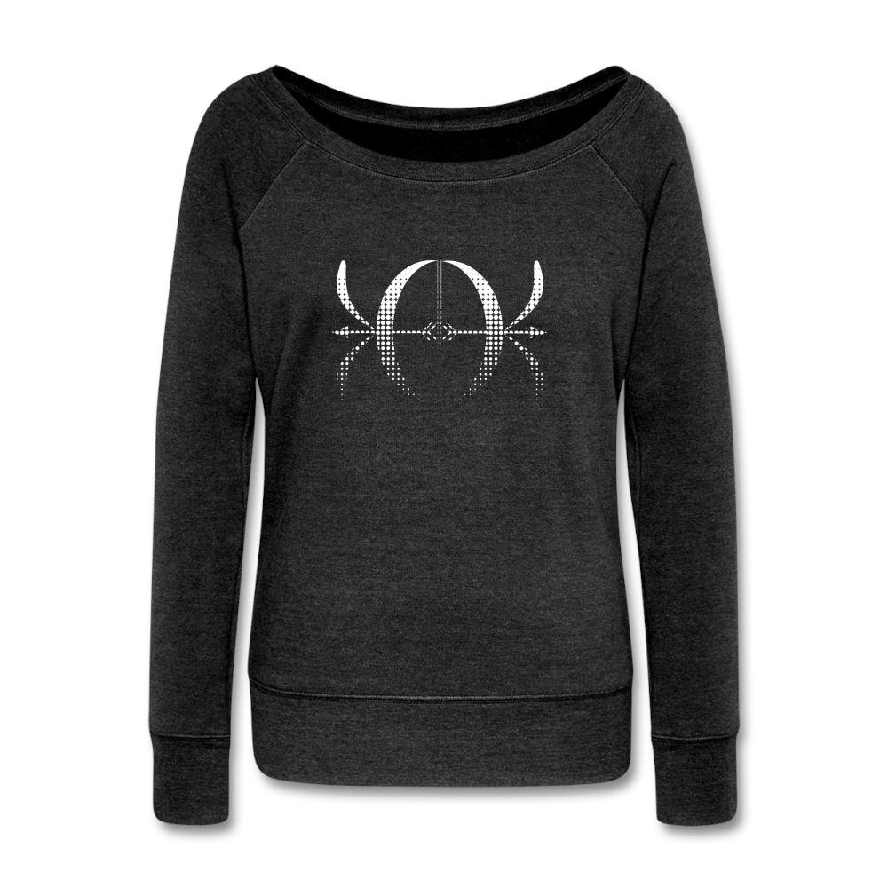 Women's Off Shoulder Sweatshirt - Logo